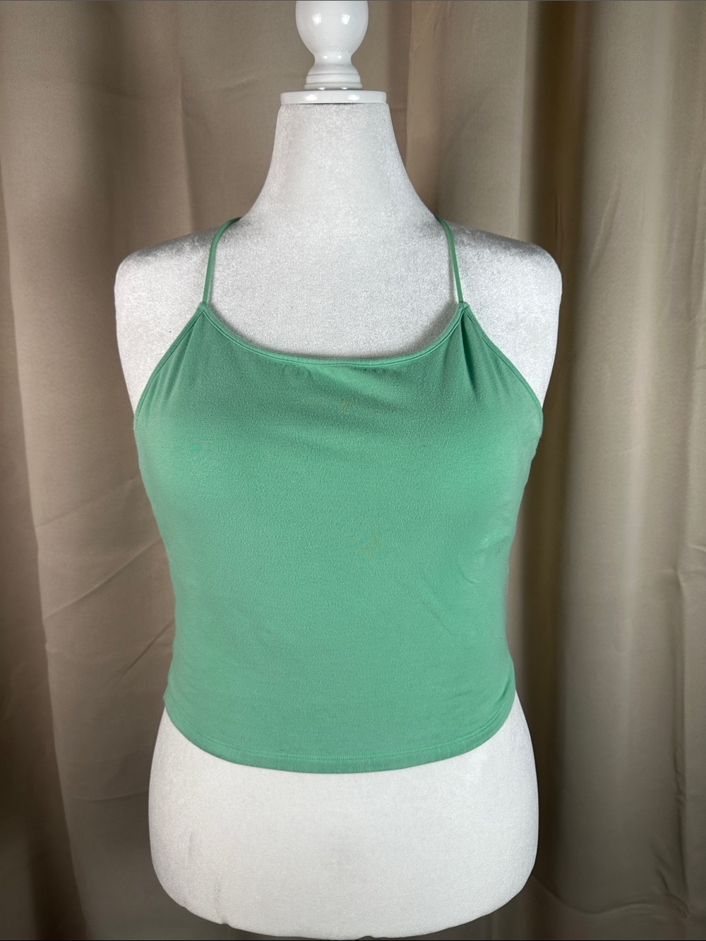 American Eagle Outfitters Green Spaghetti Strap Cami